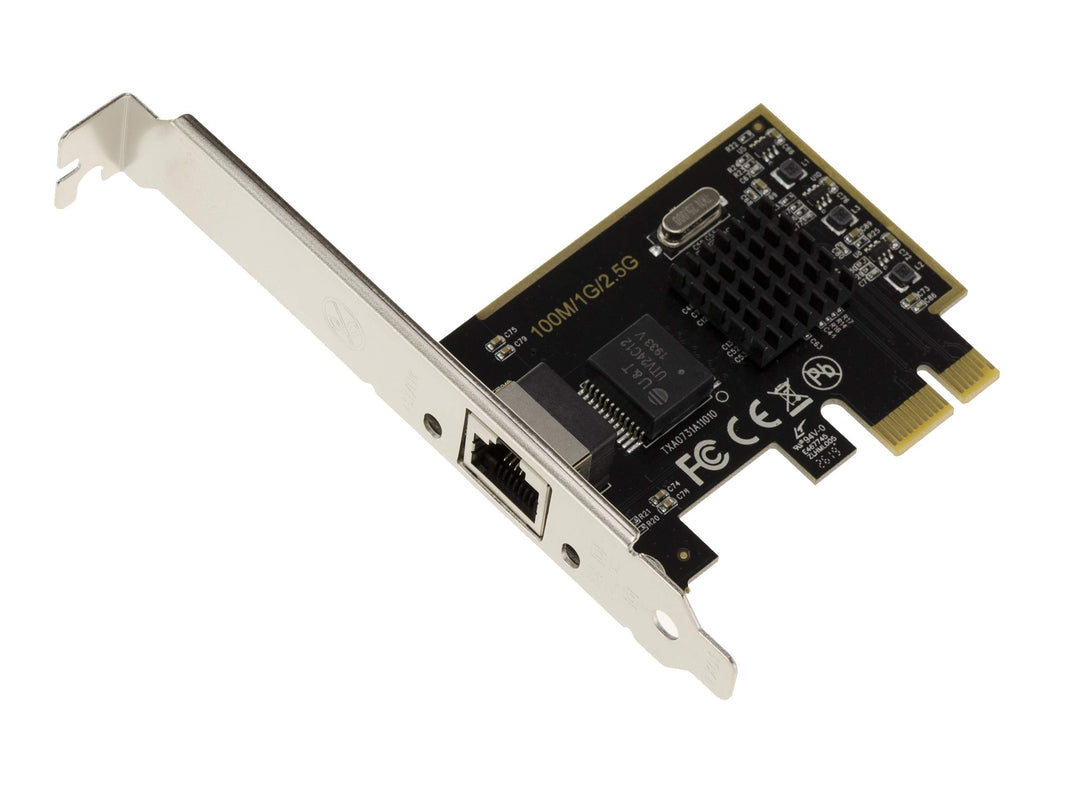 KALEA-INFORMATIQUE PCIe 2.5 Gigabit Ethernet 10 100 1000 1G 2.5G Netzwerk-Controller-Karte mit RJ45-