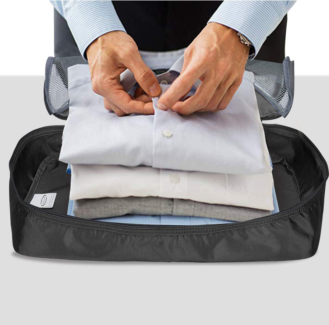 G4Free 3/6/7 Stück Packing Cubes Organizer für Koffer Faltbare Kleidertasche Schuhbeutel Packwürfel