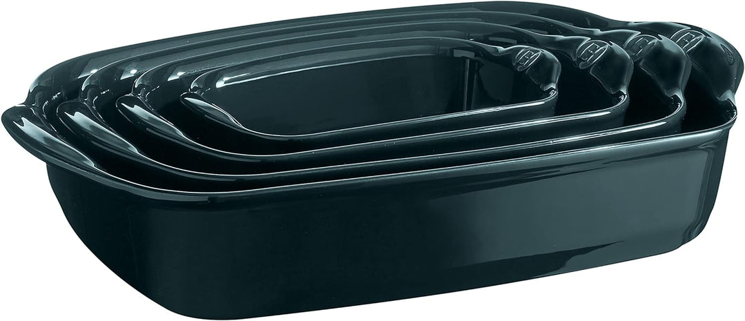 Emile Henry EH739652 Auflaufform, rechteckig, 36,5 x 23,5 cm, Belle-Ile