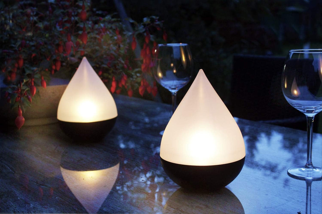 Solarleuchte Tropfen zum hängen oder stellen Gartenlampe Solarlampe Hängeleuchte Tischlampe Tischleu