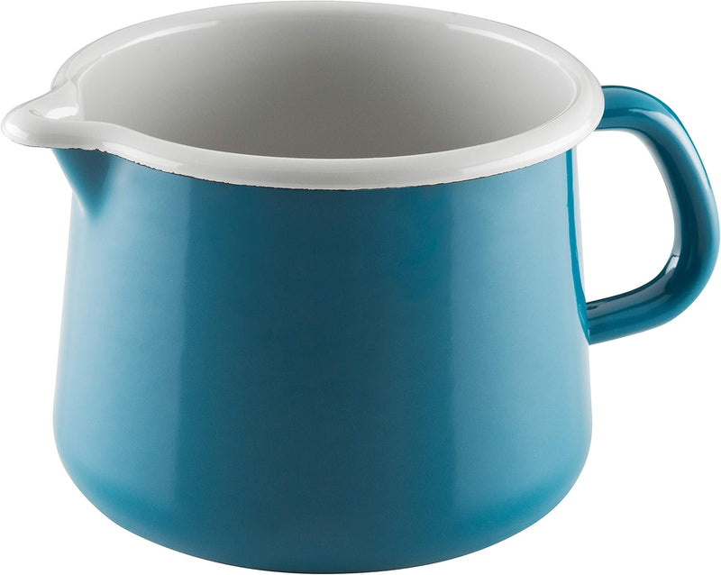 Riess, 0584-010, Familien-Set 5-teilig, NOUVELLE - AQUAMARIN EXTRA STARK, bestehend aus: Fleischtopf