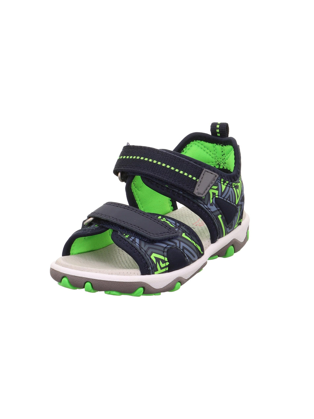 Superfit Jungen Mike 3.0 1-009470 Sandale 25 EU Blau Hellgrün 8050, 25 EU Blau Hellgrün 8050