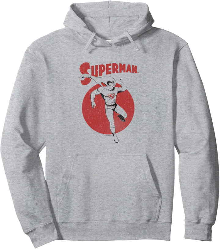 Superman Vintage Sphere Pullover Hoodie