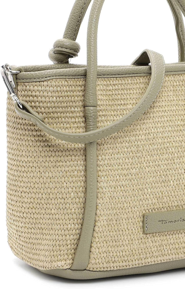 Tamaris Shopper Liv 32311 Damen Handtaschen Zweifarbig Einheitsgrösse Khaki, Einheitsgrösse Khaki