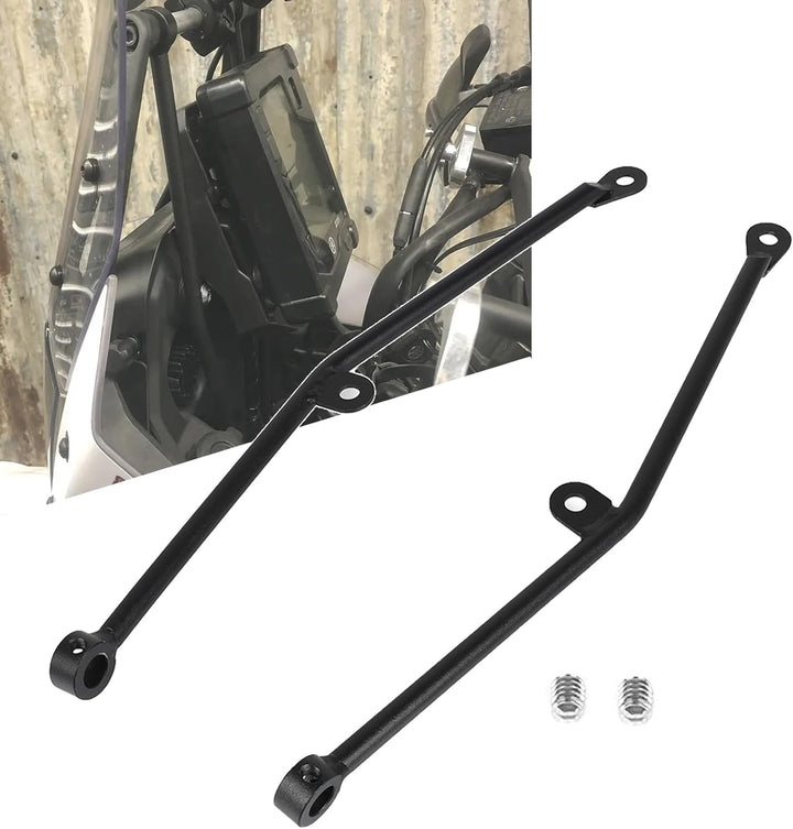 YIEBA Motorrad Anti-Drop-Kopfhalterung Avigation Anti-Vibrations-Halterung Anti-Bobble-Head-Halterun