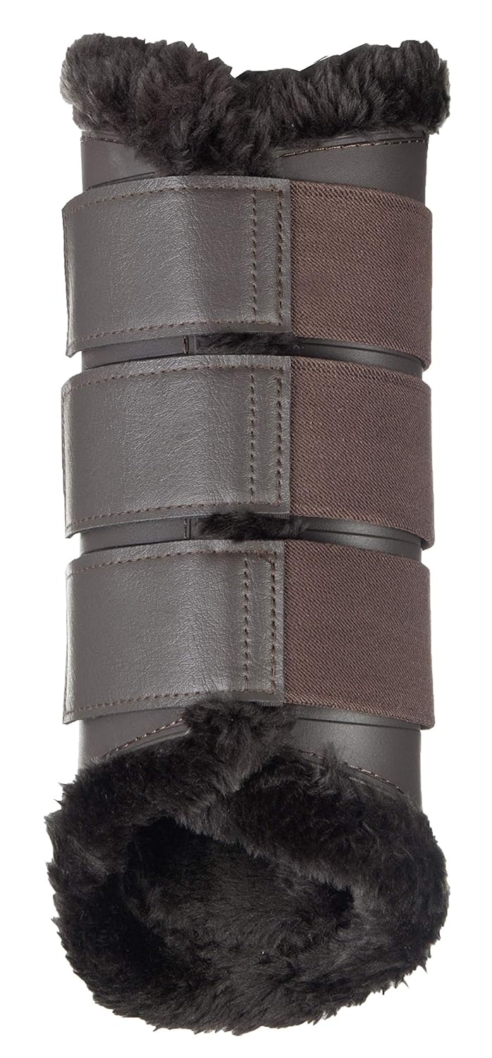 HKM Dressur Gamaschen -Comfort- mit Schlagschutz Schwarz XL, Schwarz XL