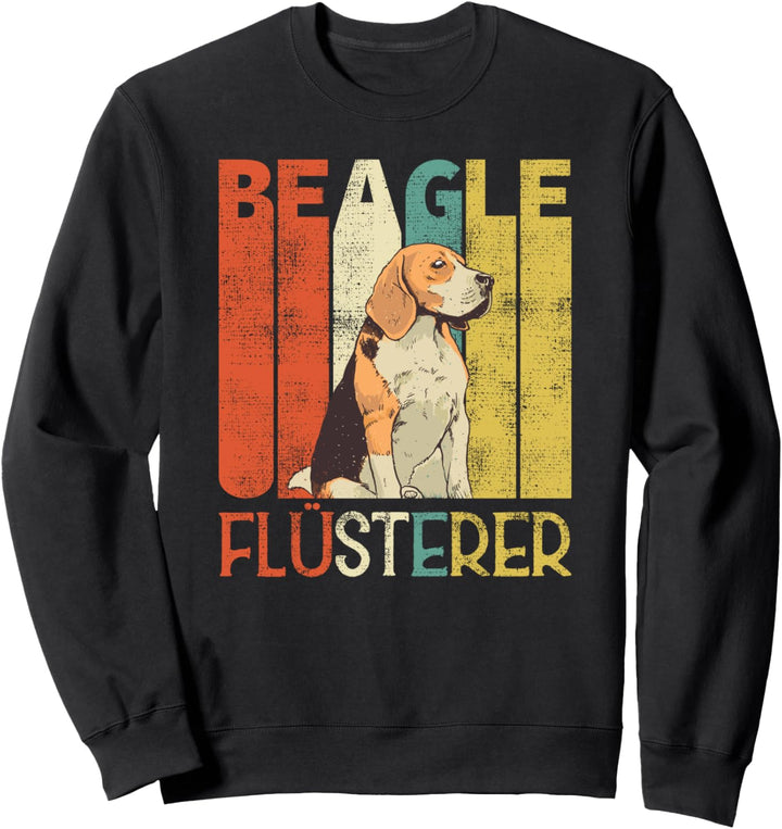Vintage Beagle Flüsterer Retro Hunde Sweatshirt
