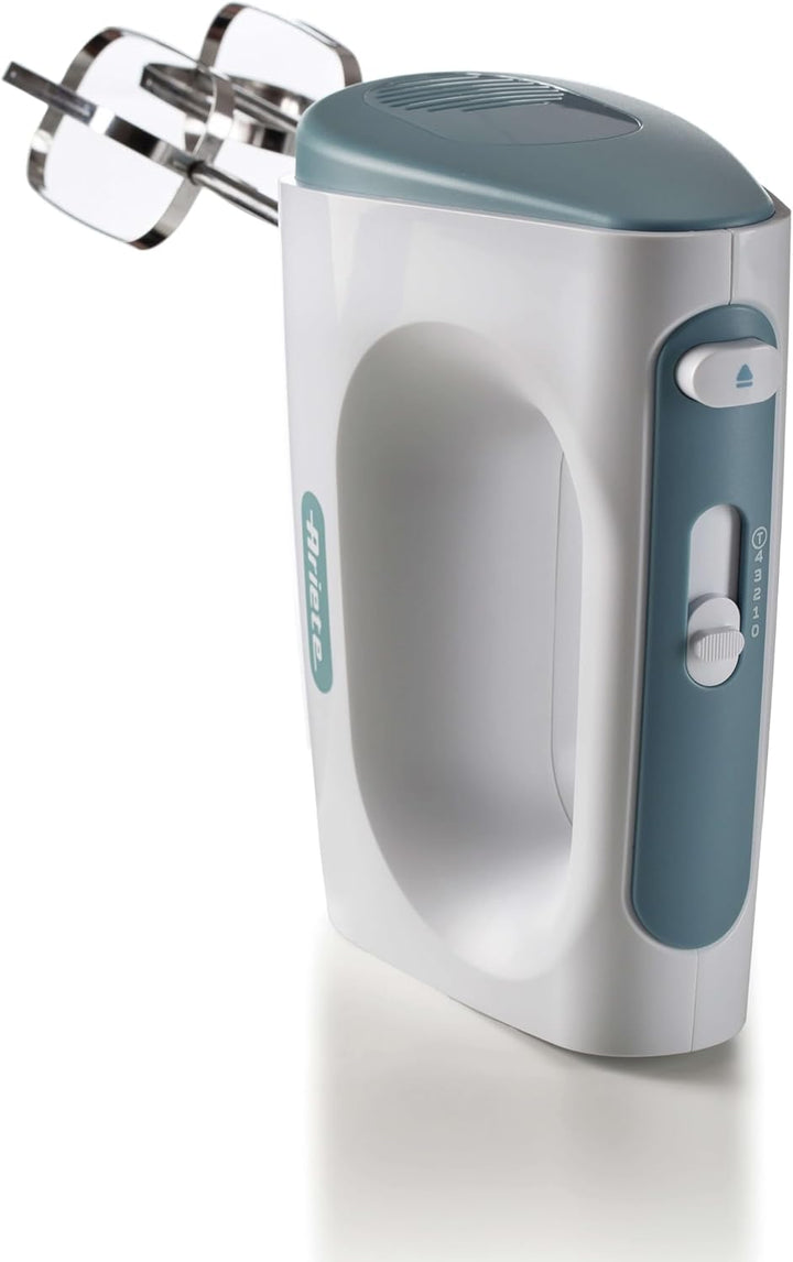 Ariete 1545 Handmixer Breakfast, 450 W, 5 Geschwindigkeiten, Turbo-Funktion, 2 Schneebesen, Weiss &