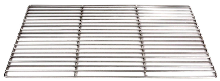 Massiver Grillrost 67 x 40 cm aus Edelstahl 6 mm rostfrei und elektropoliert
