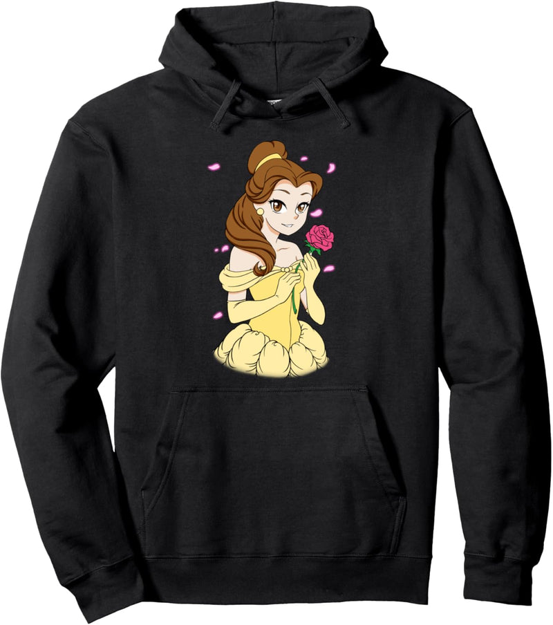 Disney Beauty And The Beast Belle Anime Art Poster Pullover Hoodie