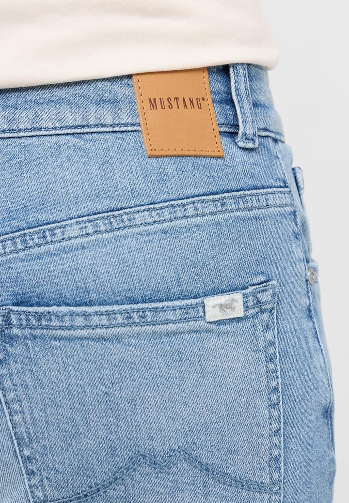 MUSTANG Damen Jeans Hose Crosby 25W / 32L Mittelblau 682, 25W / 32L Mittelblau 682
