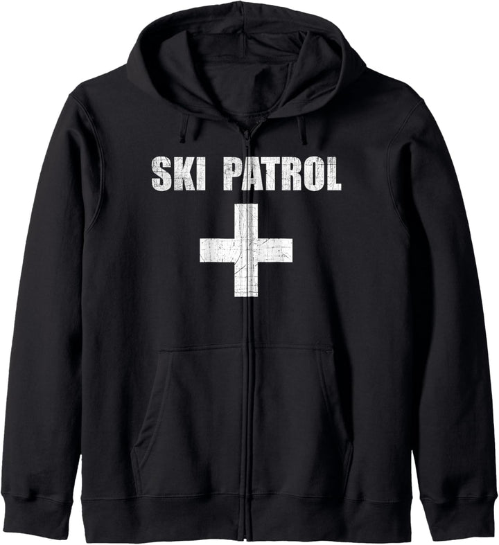 Ski-Patrol-Winter-Kapuzenpullover für Erste Hilfe Kapuzenjacke