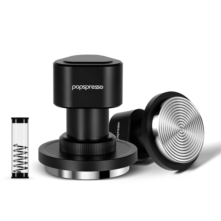 53,3mm Espresso-Tamper, Impact Design Kaffeetamper mit akustischem Feedback, 3-fach federbelasteter
