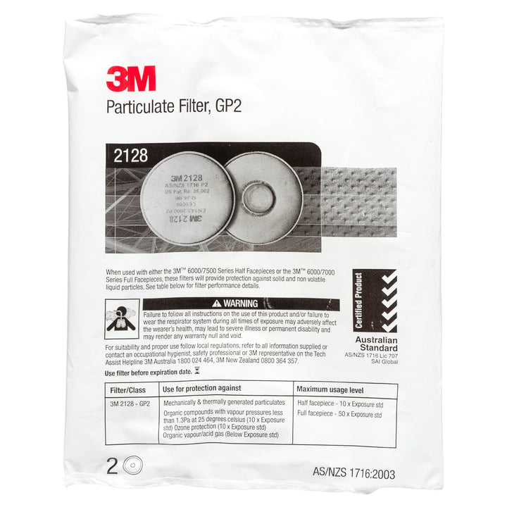 3M 2128 Partikelfilter (20-er Pack)