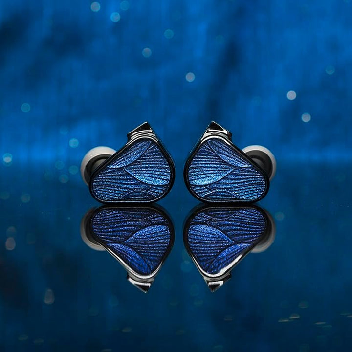 TRUTHEAR Crinacle Zero: Blue2 Dual Dynamic Drivers In-Ear-Kopfhörer mit abnehmbarem Kabel (3,5 mm +