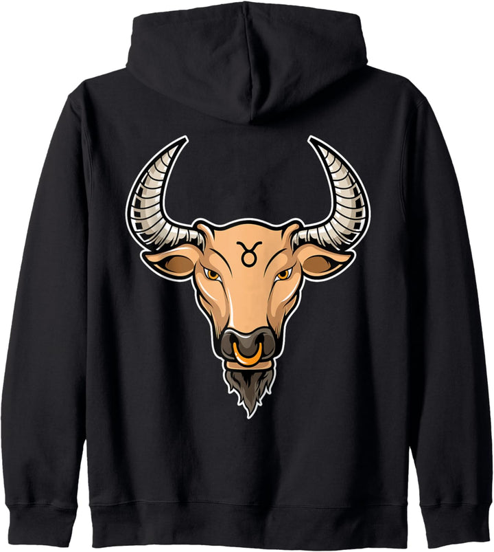 Sternzeichen Stier Geschenk Geschenke Geburtstag April Mai Kapuzenjacke