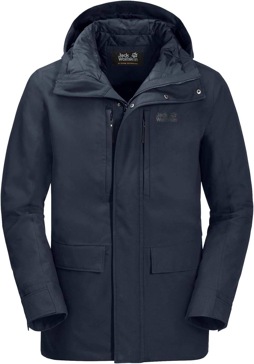 Jack Wolfskin Herren West Coast Jacket Wetterschutzjacke XL night blue, XL night blue