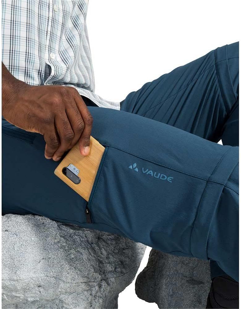 Vaude Herren Hose Men's Farley Stretch Zo Pants 56 Baltic Sea, 56 Baltic Sea