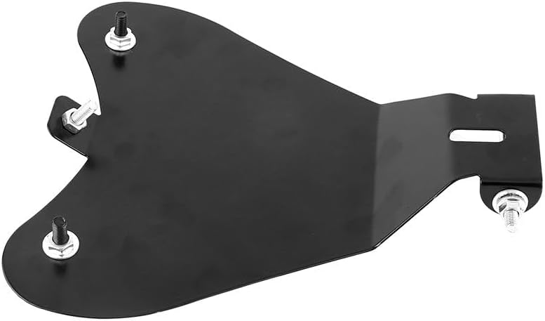 VGEBY 11,8'' X 10,2'' Motorrad Solo Sitz Grundplatte Hochleistungs Stahl-Schutzsitz Grundplatte