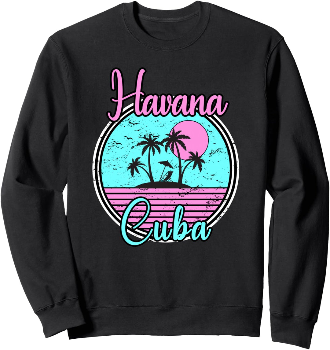 Havanna Kuba Reise Souvenir Geschenk Sweatshirt