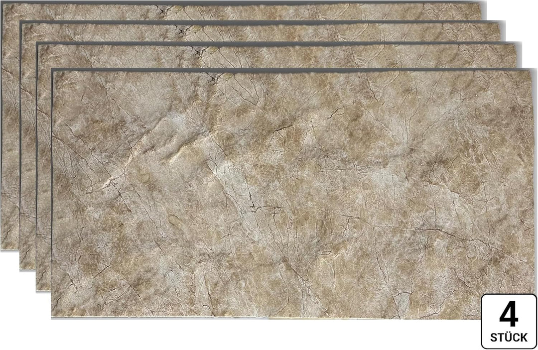 EPS 3D Wandpaneel Steinoptik – 50x120 cm – Leicht, DIY Montage, Wärme- &amp; Schalldämmung – Innen Wandv
