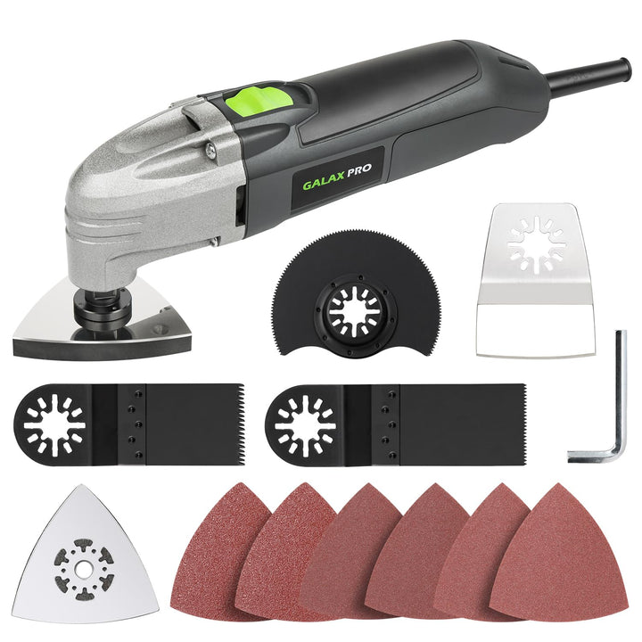 GALAX PRO 180W oszillierendes Multifunktionswerkzeug, 22000 OPM, 3 Grad Oszillationswinkel mit 3 Säg