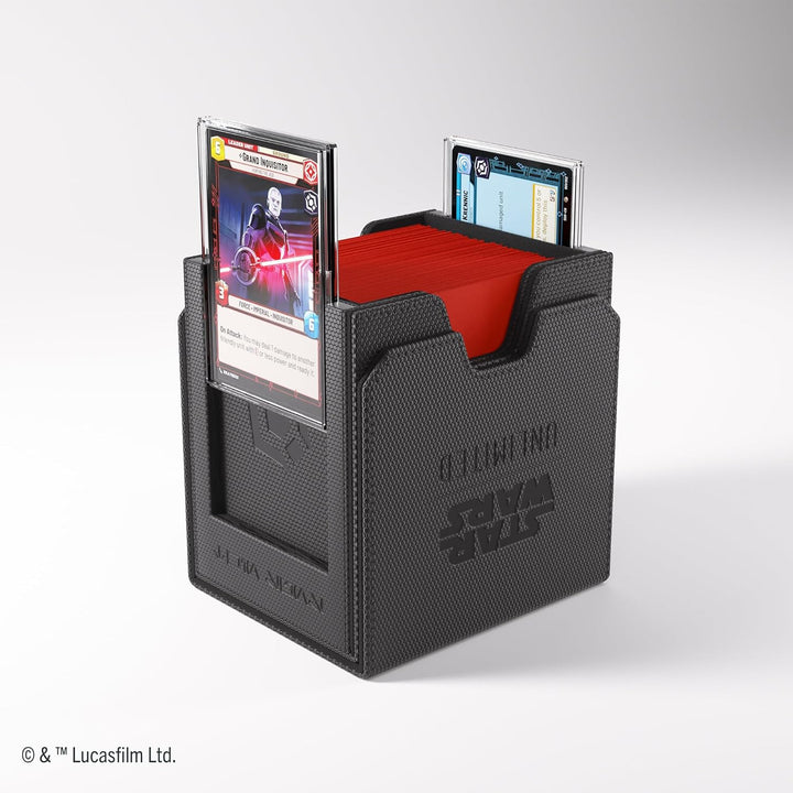 Gamegenic, Star Wars: Unlimited Twin Suns Deck Pod – Black, Zubehör Black 11.91 x 11.51 x 12.5 cm, B