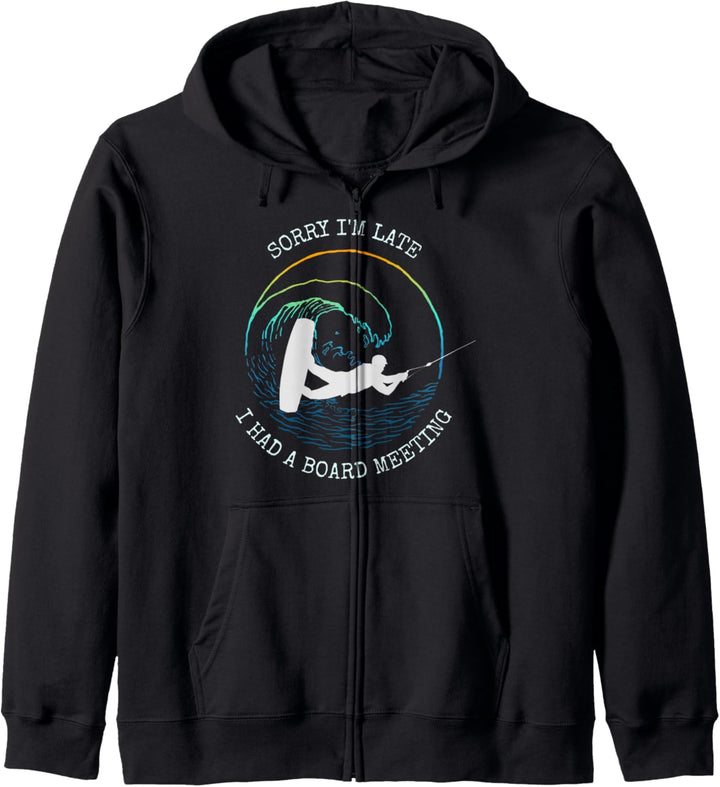 Wakeboarding Lustige Wakeboard Geschenkidee Slogan Kapuzenjacke