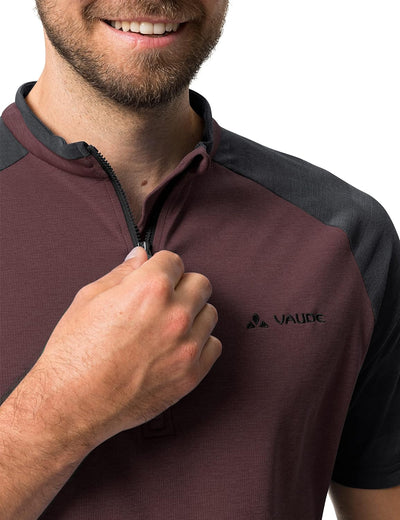 VAUDE Radtrikot Tamaro III – Fahrradshirt für Herren Kurzarm, atmungsaktives Funktionsshirt ideal ge