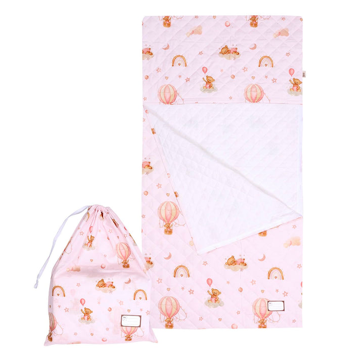 Schlafsack Kinder Kindergarten TOG 1.5 mit Klettverschluss und Beutel - Kinderschlafsack Indoor Leic