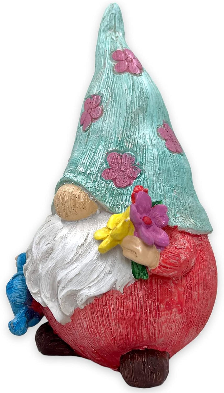 MIJOMA Gartenzwerg Gartengnom GNOME Dwarf Garten Dekoration Gartendeko Wichtel Zwerg für den Garten
