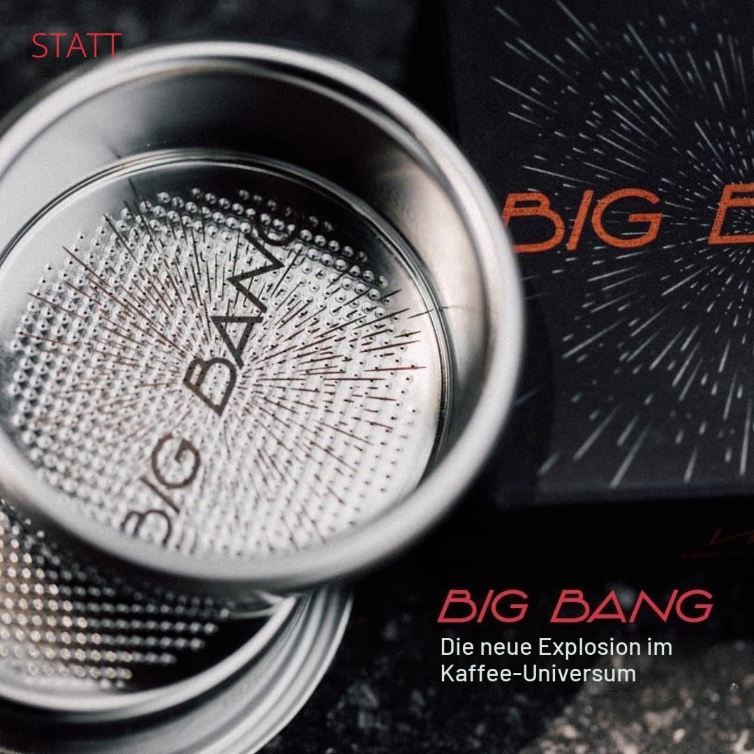 verybarista IMS Big Bang Präzisions-Filterkorb für Breville Sage 54 mm bodenlose Siebträger, Double