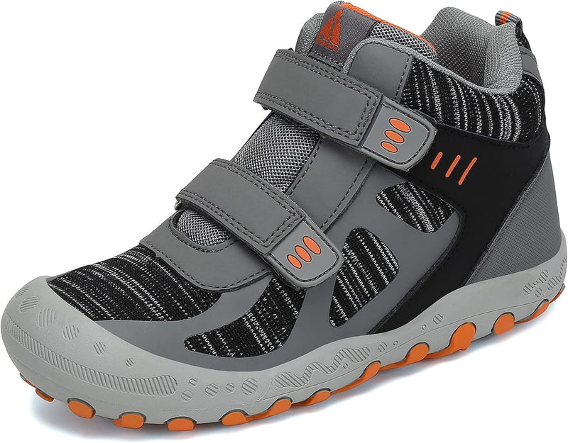 Mishansha Kinder Wanderschuhe rutschfest Leicht Trekking Wanderstiefel für Jungen Mädchen Gr.24-38 2