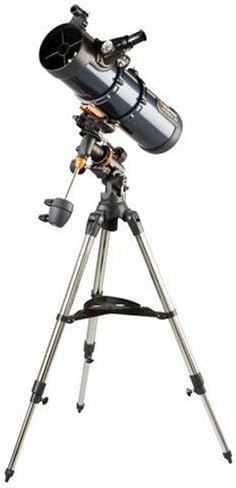 Celestron 31051 AstroMaster 130EQ motorbetriebenes Newtonsches Spiegelteleskop, Dunkelblau Astromast