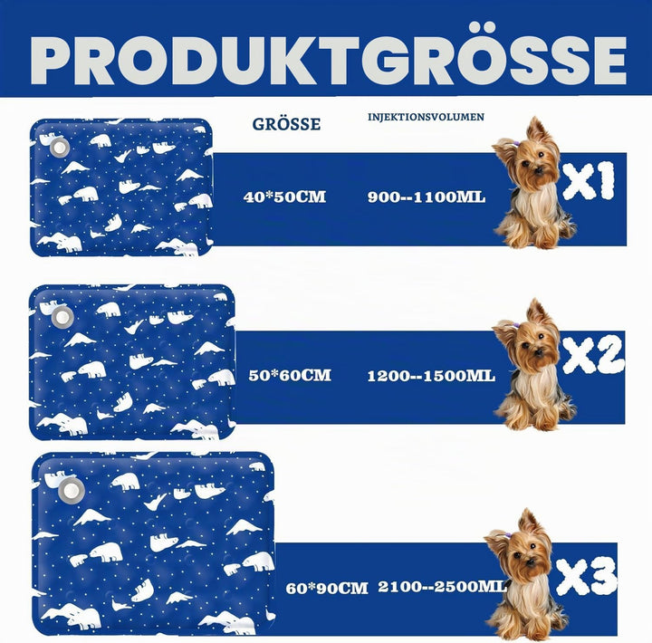 Kühlmatte Hunde Katzen, Haustier Kühlmatte, Hunde Kühlmatte Verwenden Selbstkühlend mit Ungiftiges G