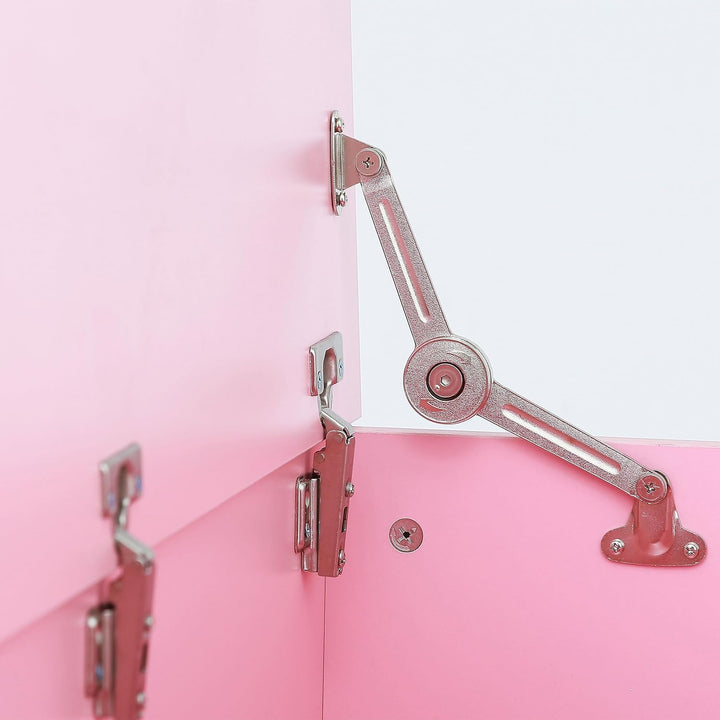 VDD - Aufbewahrungsbox - Spielzeugtruhe - Deckentruhe - 100 cm breit - rosa