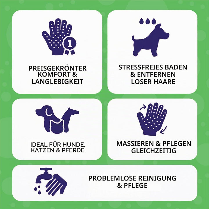 HandsOn Gloves - Der revolutionäre Putzhandschuh aus den USA! Grösse M Schwarz Mittel, Schwarz Mitt