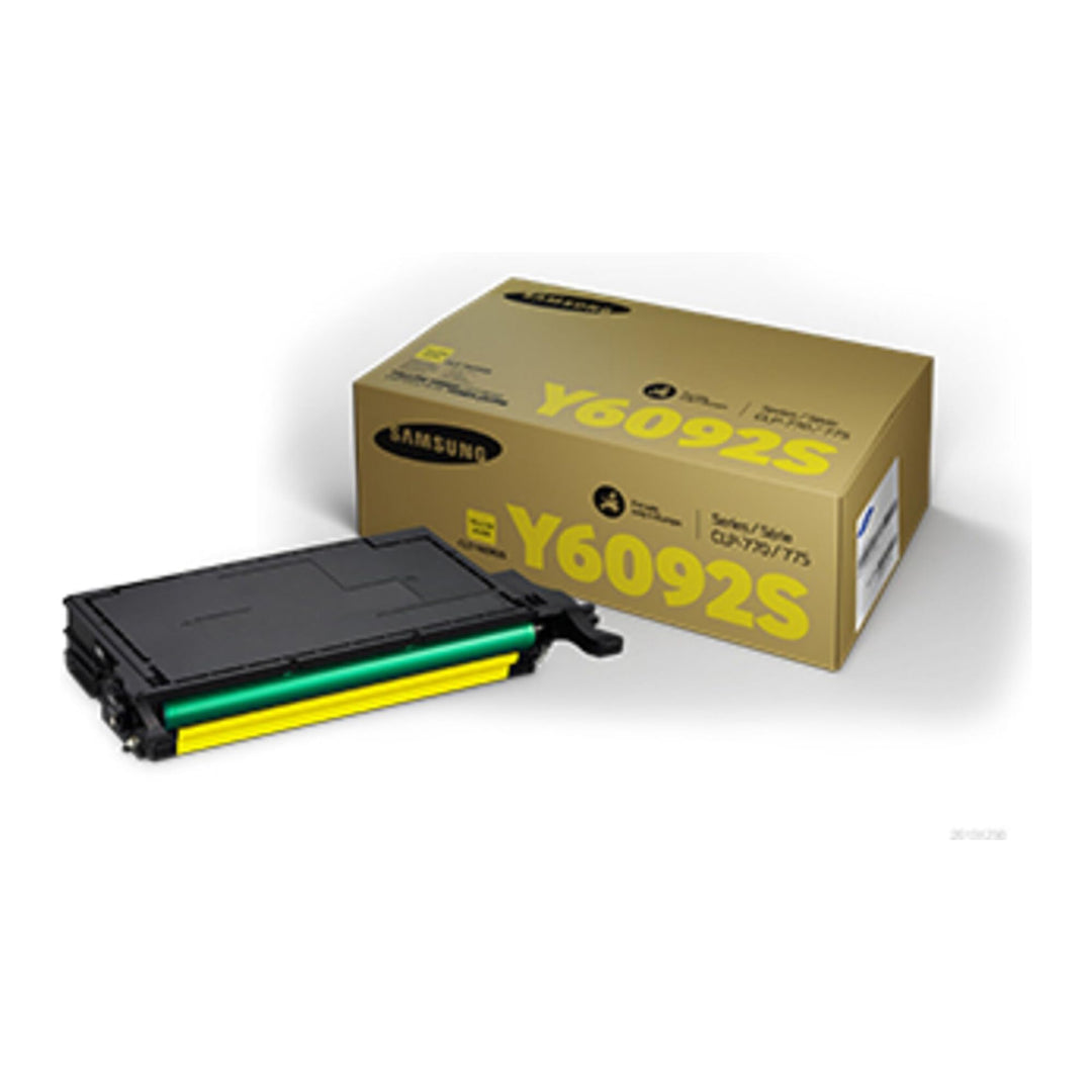HP CLT-Y6092S (SU559A) Original Toner Gelb (Hohe Reichweite, Kompatibel mit: CLP-770ND, CLP-775ND),
