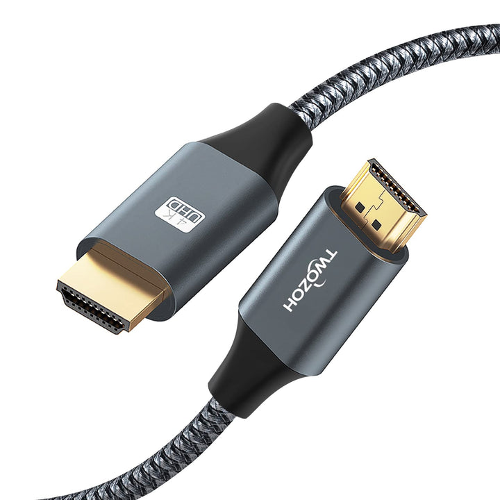 Twozoh 4K HDMI Kabel 10M, HighSpeed 18Gbps HDMI auf HDMI Kabel, geflochtenes 2.0 HDMI-Kabel Kompatib