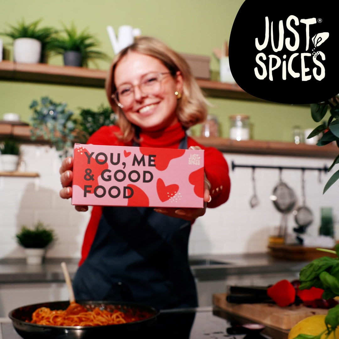 Just Spices Lovers Gewürzbox I 6 vielseitige Gewürzmixe I Gewürzbox, Lovers Gewürzbox