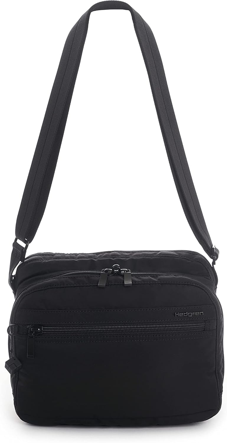 Hedgren Damen Metro Sportsack Schwarz, Schwarz
