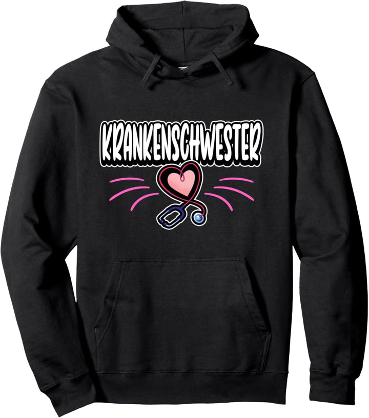 Krankenschwester Pflege Gesundheit Arzt Spruch Pullover Hoodie