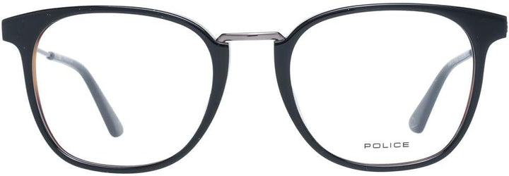 Police Unisex Vpl686510nk7 Sunglasses, Shiny Grey Top + Havana, 51