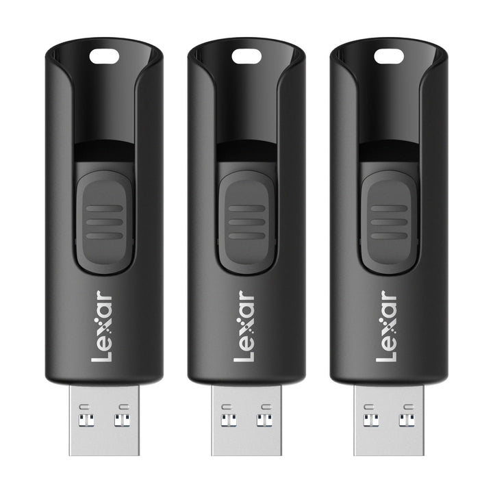 Lexar 64GB 3er-Pack Flash-Laufwerk A30E USB 3.2 Gen 1, USB-Laufwerk mit bis zu 100MB/s, Speichererwe