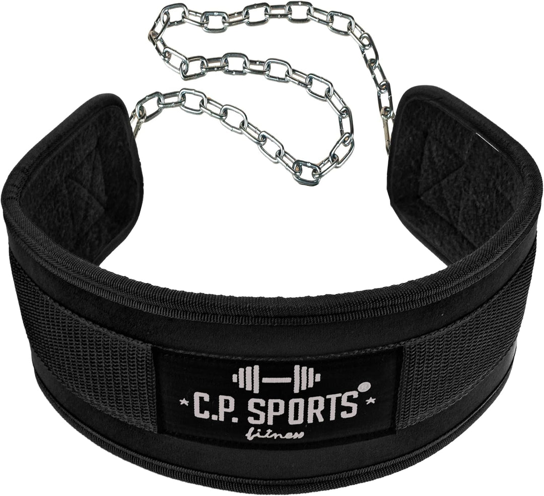 C.P.Sports Dip-Gürtel Standard G5-1, Gürtel für Zusätzliches Gewicht bei Klimmzügen & Dips