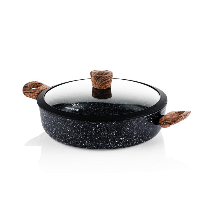 Westinghouse Schmorpfanne Induktion - 28cm Servierpfanne - Simmertopf mit Deckel - Sonderedition