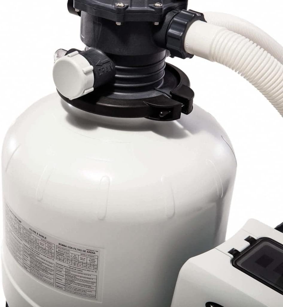 Intex 3200 GPH Sand Filter Pump W/RCD (220-240 Volt) 26652GS