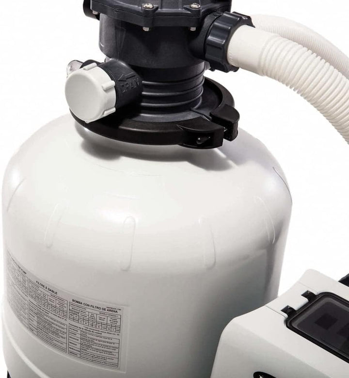 Intex 3200 GPH Sand Filter Pump W/RCD (220-240 Volt) 26652GS