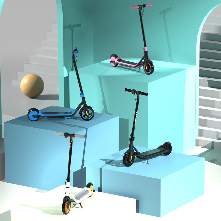 EVERCROSS E6 Elektroroller für Kinder, 7" Leichter E-Scooter für 6-12 Jahre, Elektroscooter mit Eine