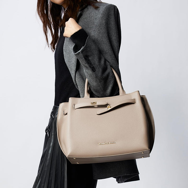 VICTORIA HYDE Handtaschen Damen Gross PU Leder Shopper Damen Handtasche Schwarz Elegant Schultertasc